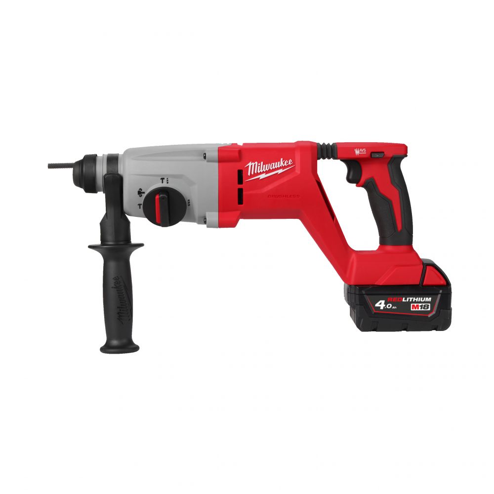 Milwaukee - SDS-Plus Akku-Kombihammer 26mm mit D-Handgriff M18 (M18 BLHACD26-402X) 